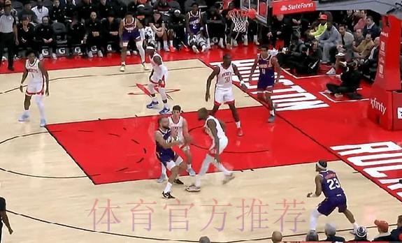 怀特塞德妙传 古德温超远三分命中